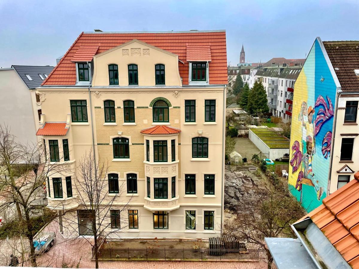 Woelkchen - Wohnung Mit Balkon, Holzdielen & Tv เบรเมอร์ฮาเฟิน ภายนอก รูปภาพ