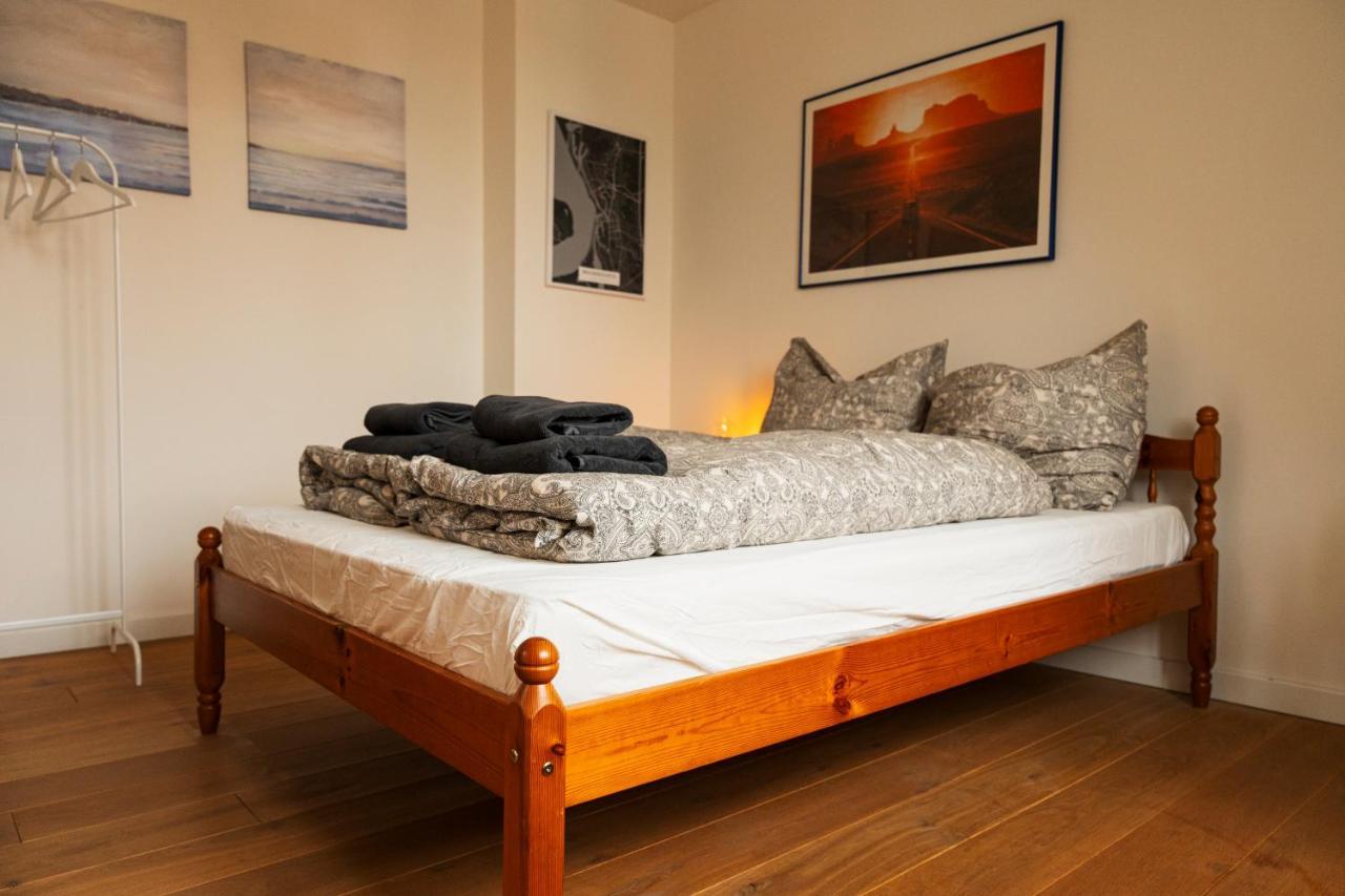 Woelkchen - Wohnung Mit Balkon, Holzdielen & Tv เบรเมอร์ฮาเฟิน ภายนอก รูปภาพ