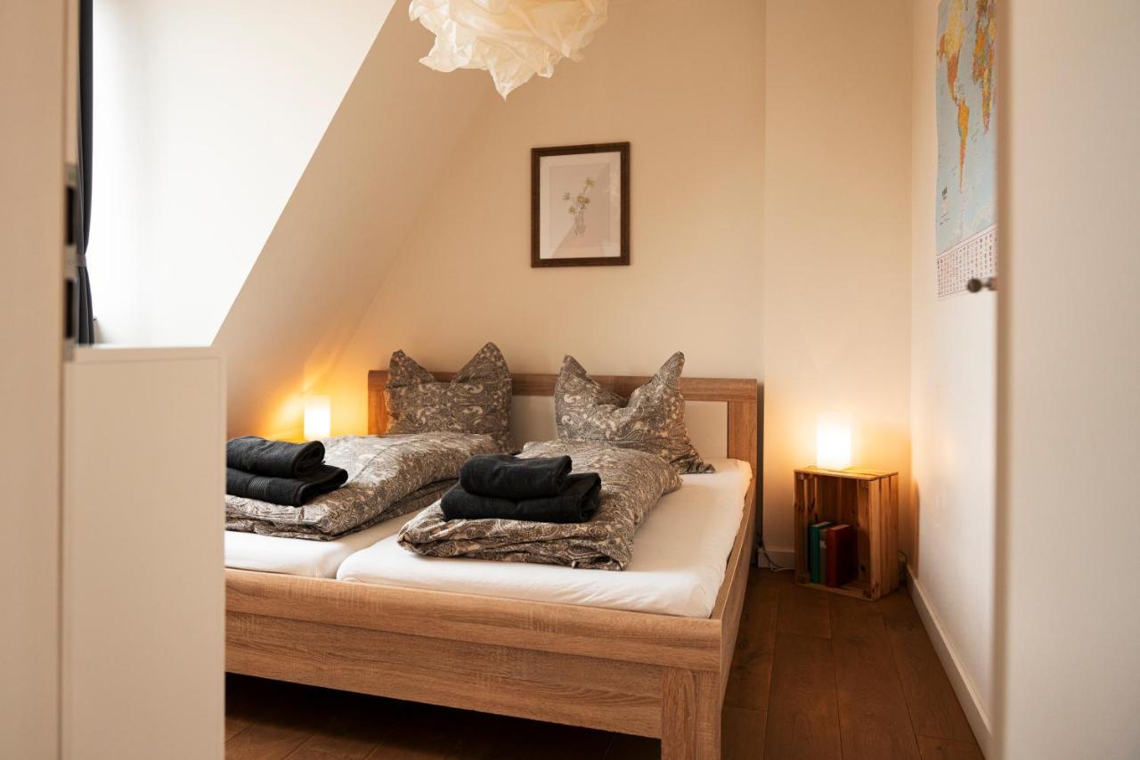 Woelkchen - Wohnung Mit Balkon, Holzdielen & Tv เบรเมอร์ฮาเฟิน ภายนอก รูปภาพ